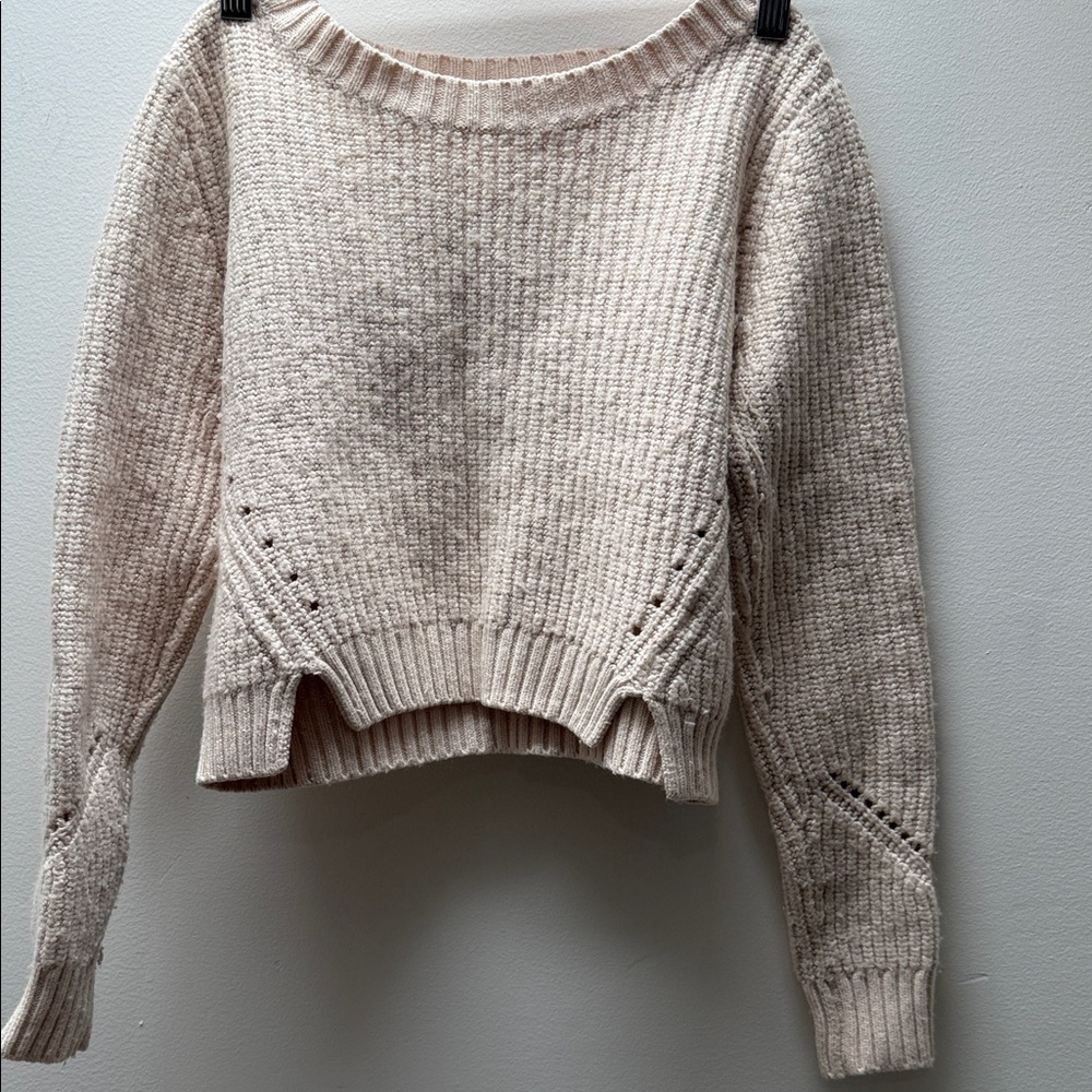 TOWNSEN Cream Knit Sweater